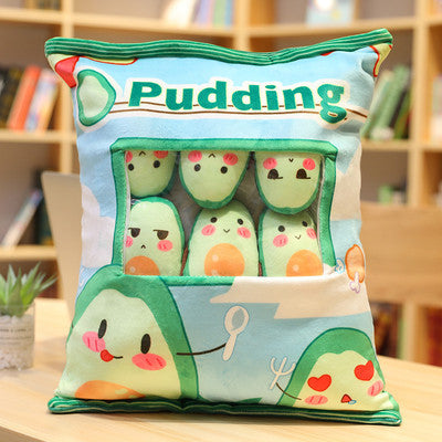 Kawaii Snacks Pillows - Cherry Bomb