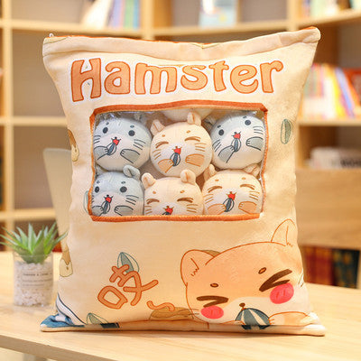 Kawaii Snacks Pillows - Cherry Bomb
