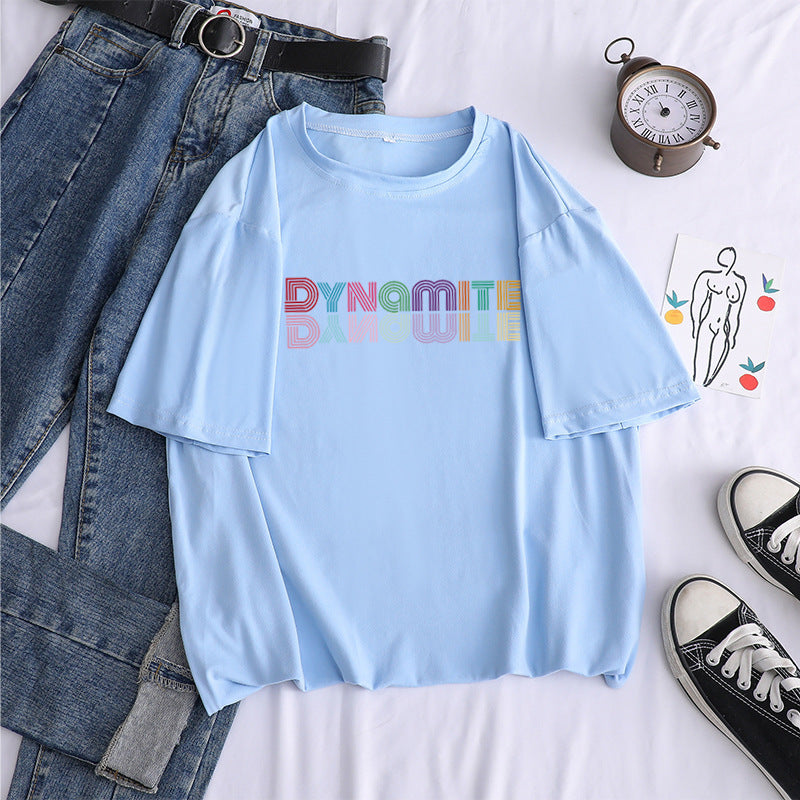 BTS Dynamite T-shirt - Cherry Bomb