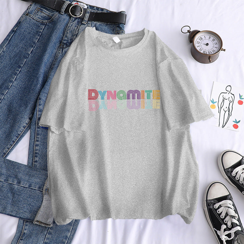 BTS Dynamite T-shirt - Cherry Bomb