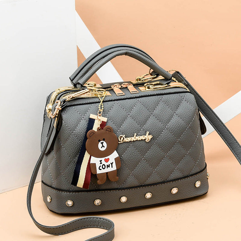 Fashion Messenger Bag - Cherry Bomb