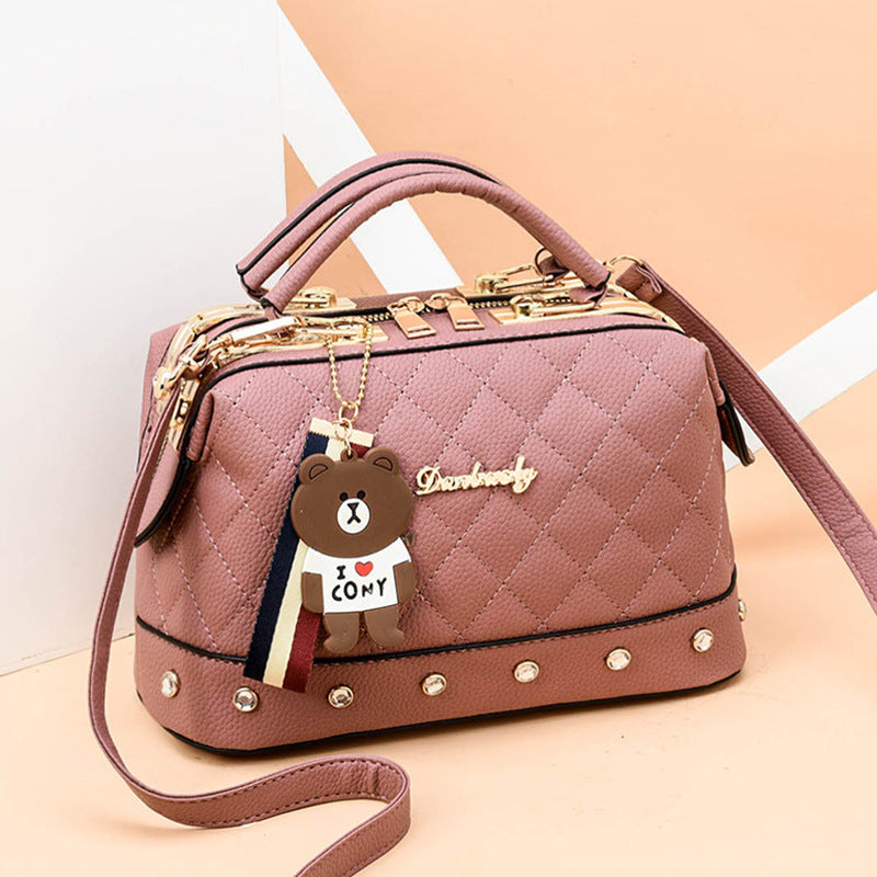 Fashion Messenger Bag - Cherry Bomb
