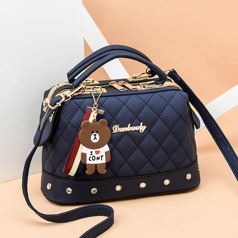 Fashion Messenger Bag - Cherry Bomb