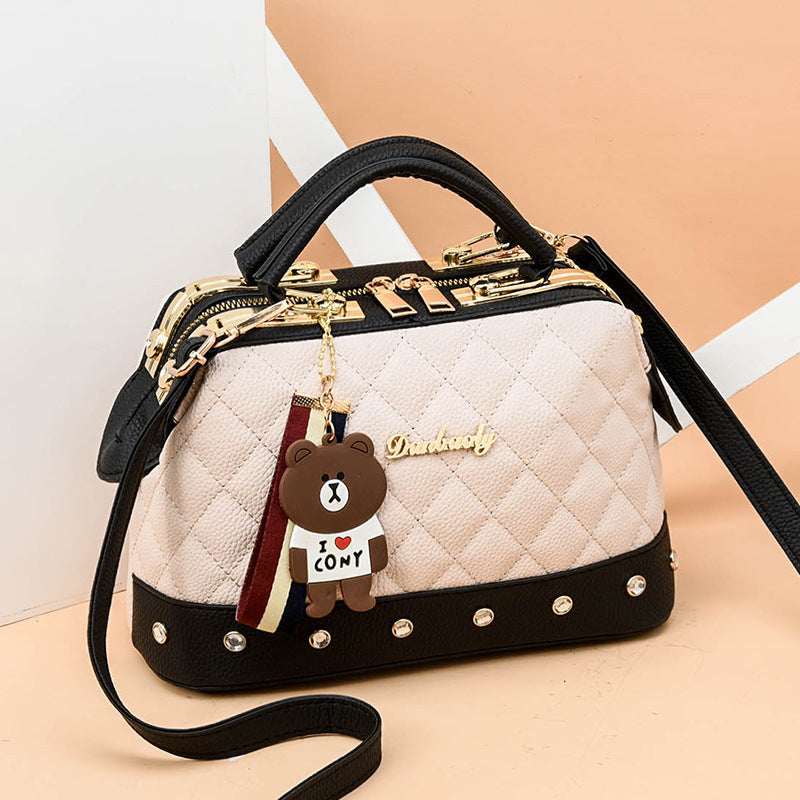 Fashion Messenger Bag - Cherry Bomb