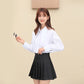 High Waist Pleated Skirt - Cherry Bomb
