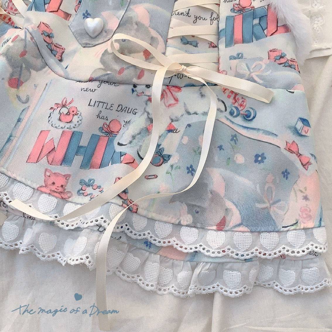 Love Bun Lace High Waist Skirt