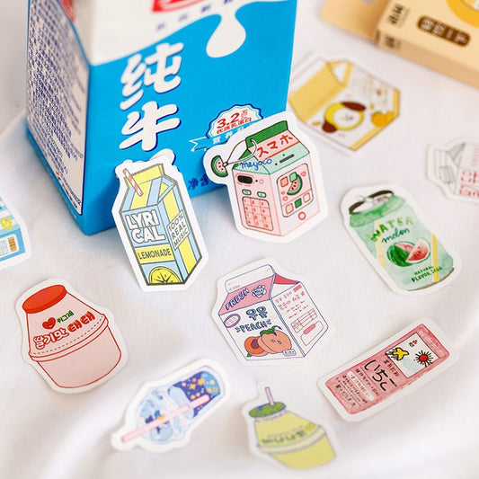 Kawaii Drink Stickers - Cherry Bomb