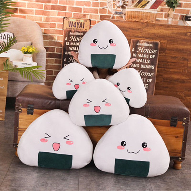 Onigiri Rice Ball Plush - Cherry Bomb