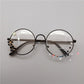 Retro Metal Round Cherry Blossom Display Glasses - Cherry Bomb