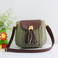 Casual Rattan Bag - Cherry Bomb