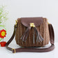 Casual Rattan Bag - Cherry Bomb
