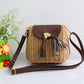 Casual Rattan Bag - Cherry Bomb