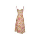 Romantic Floral Corset Dress - Cherry Bomb