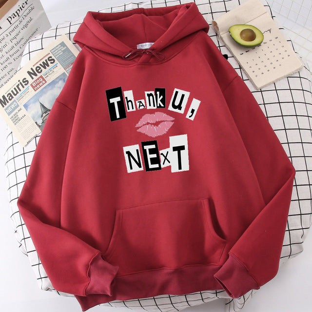 Thank u, next Hoodie - Cherry Bomb