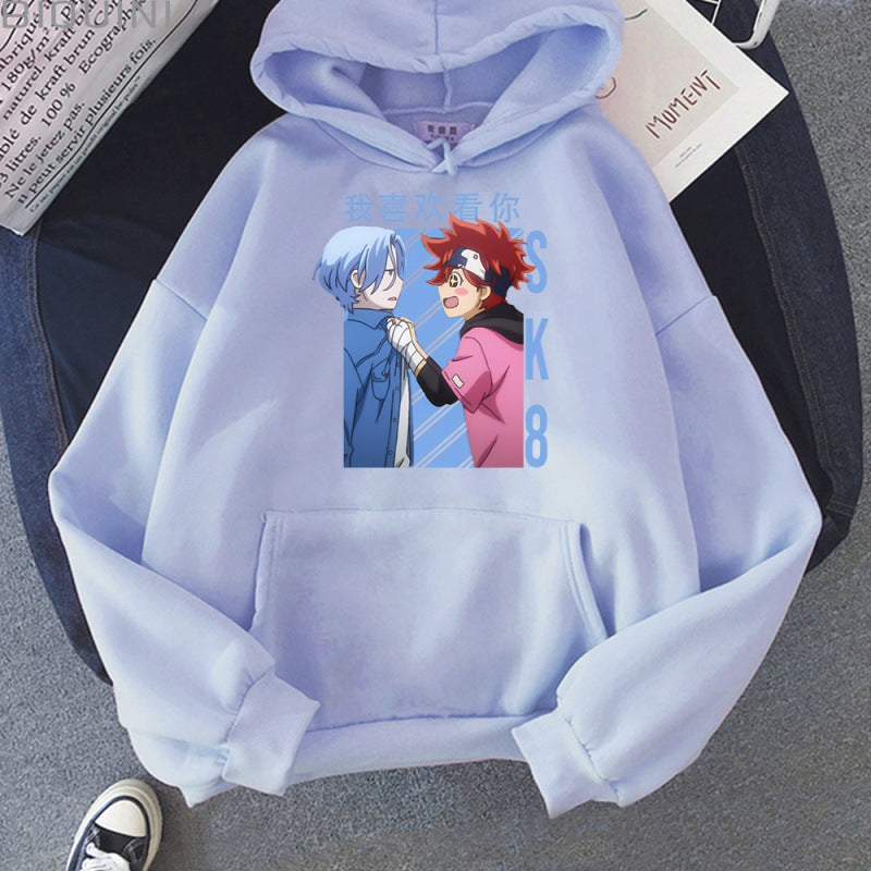 SK8 the Infinity Langa & Reki Sweater - Cherry Bomb