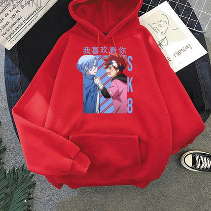 SK8 the Infinity Langa & Reki Sweater - Cherry Bomb