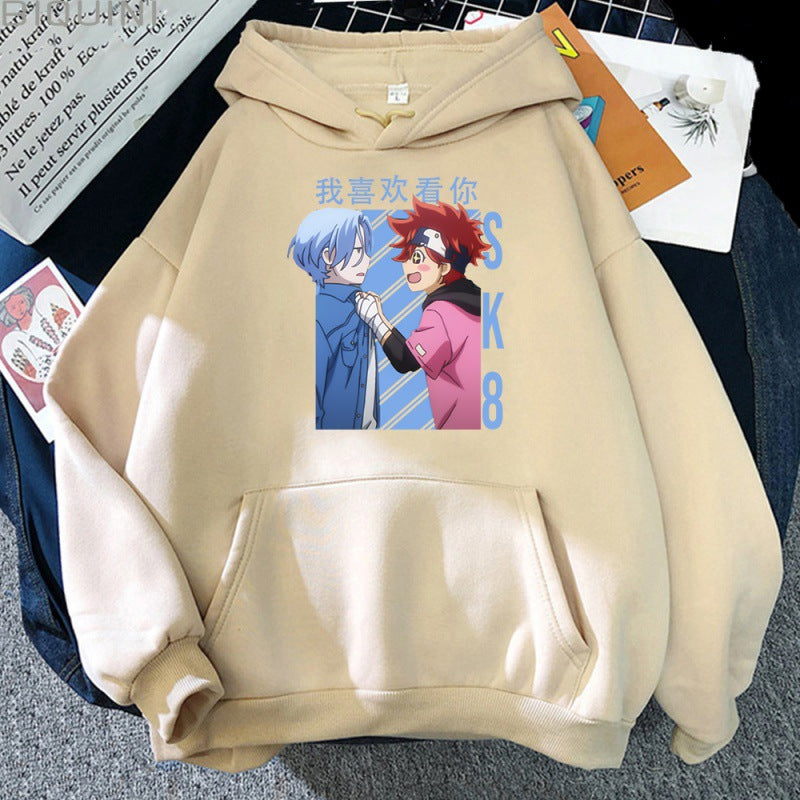 SK8 the Infinity Langa & Reki Sweater - Cherry Bomb