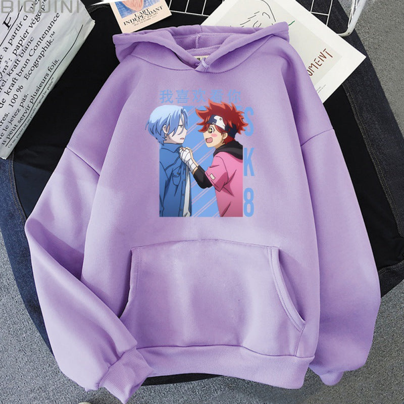 SK8 the Infinity Langa & Reki Sweater - Cherry Bomb