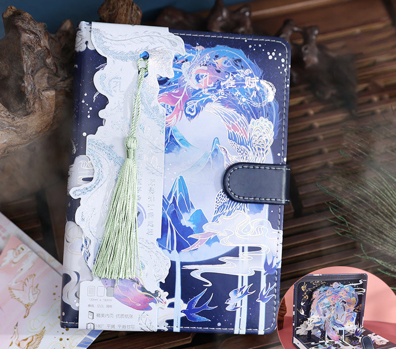 Delicate Floral Journal - Cherry Bomb