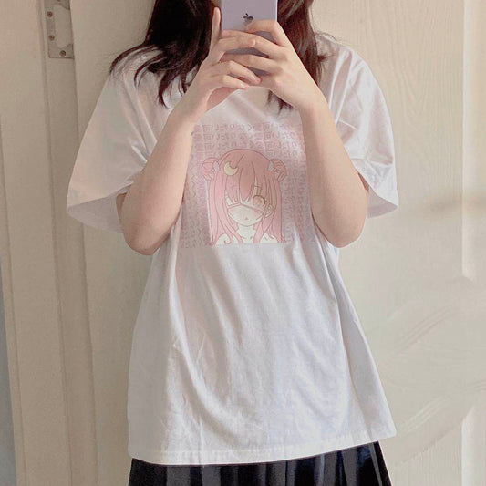 Anime Moon Girl T-shirt - Cherry Bomb