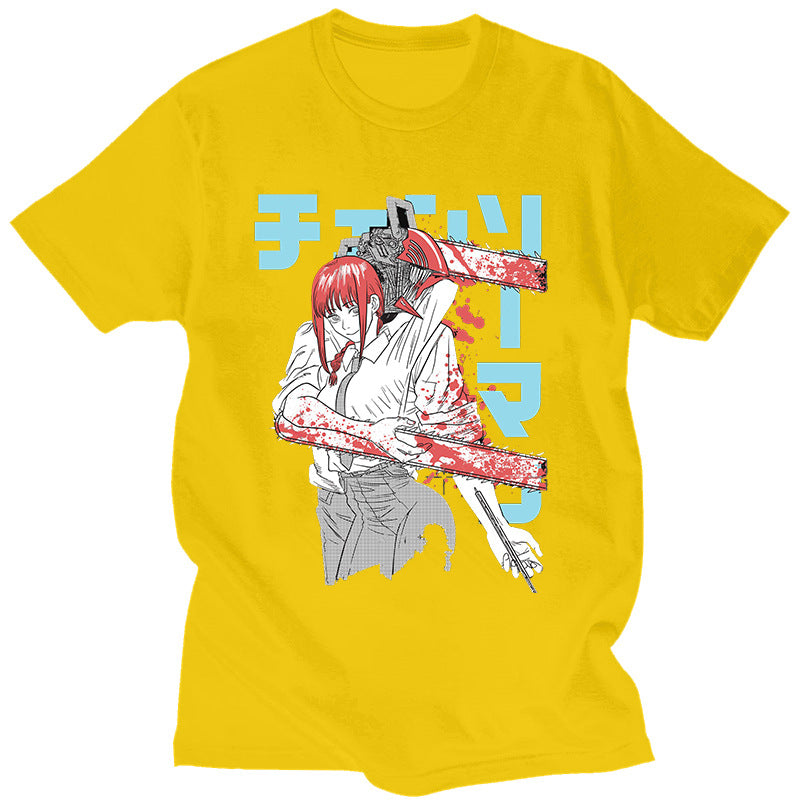 Chainsaw Man Casual Short Sleeve