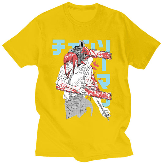 Chainsaw Man Casual Short Sleeve