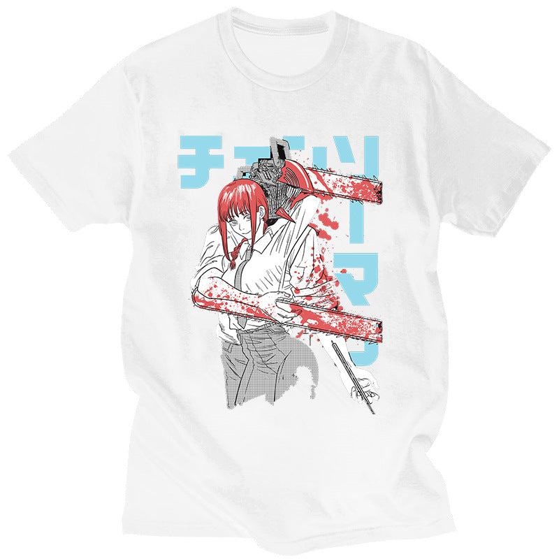 Chainsaw Man Casual Short Sleeve