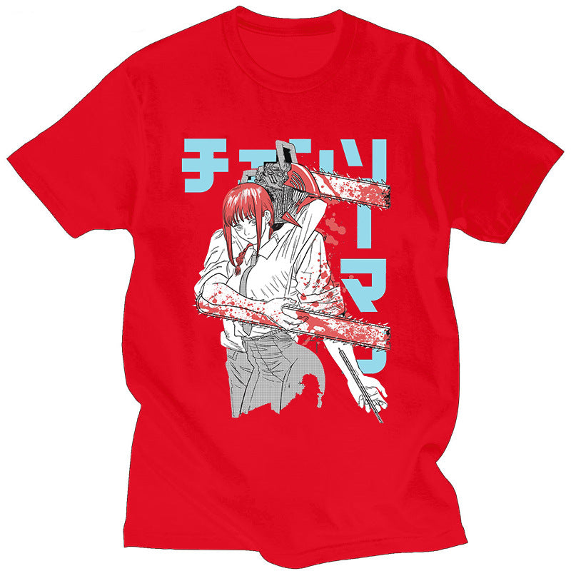 Chainsaw Man Casual Short Sleeve