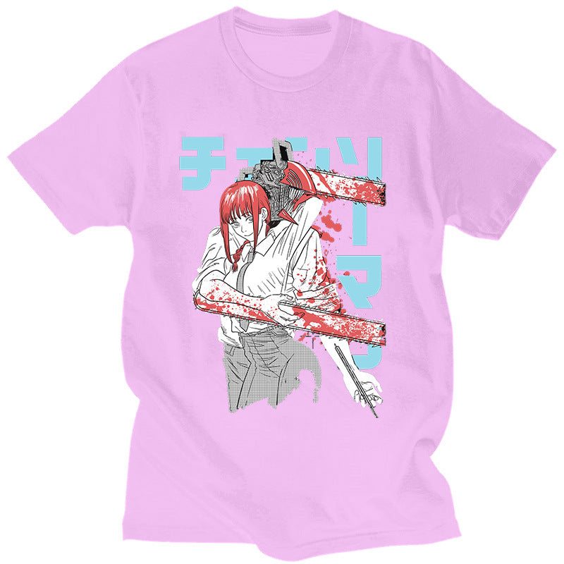Chainsaw Man Casual Short Sleeve