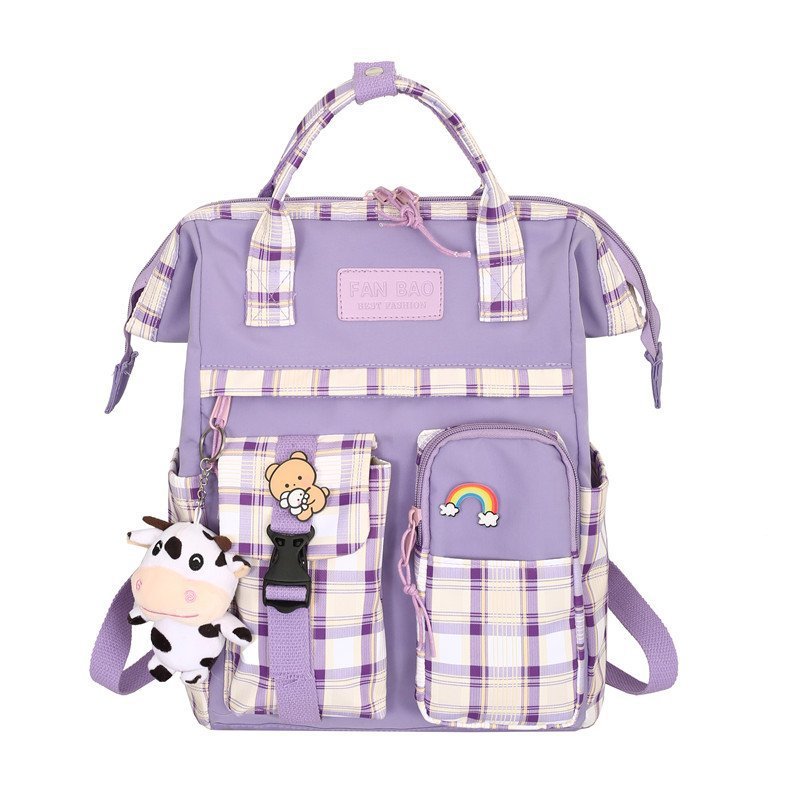 Fresh Trendy School Bag - Cherry Bomb