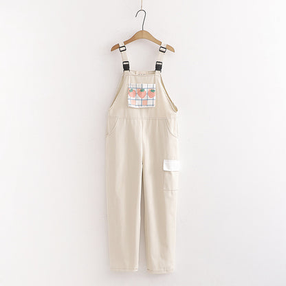 Strawberry Patch Overalls