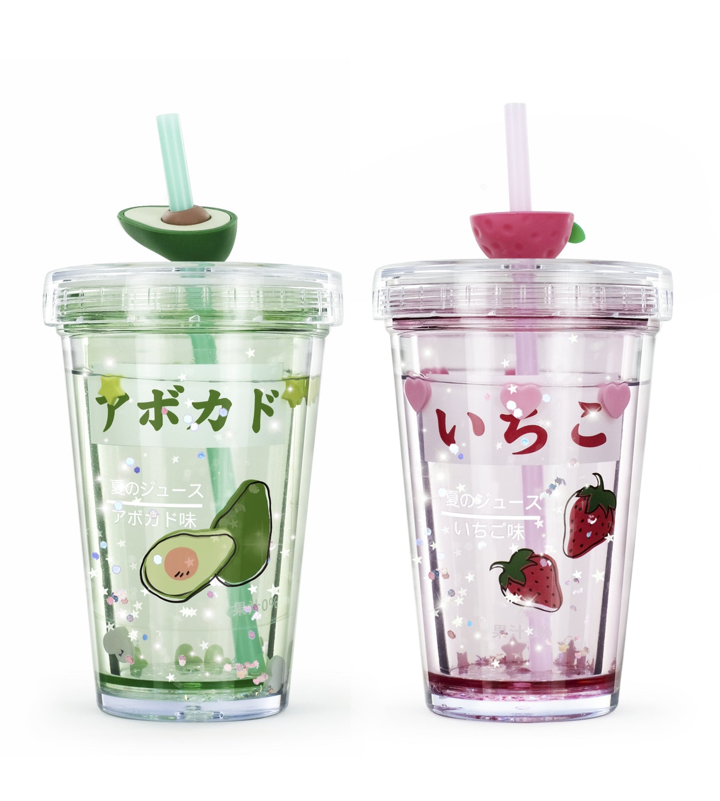 Strawberry | Avocado Cute Cup - Cherry Bomb