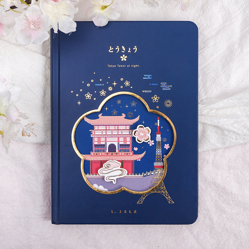 Sakura Hardcover Notebook - Cherry Bomb
