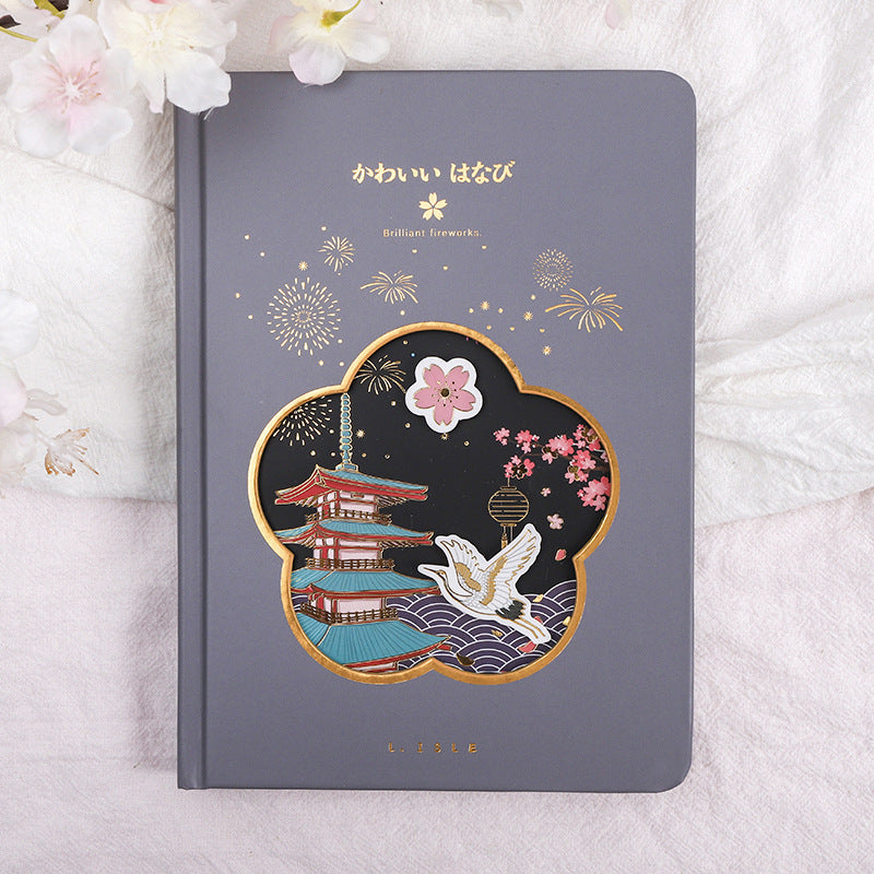 Sakura Hardcover Notebook - Cherry Bomb
