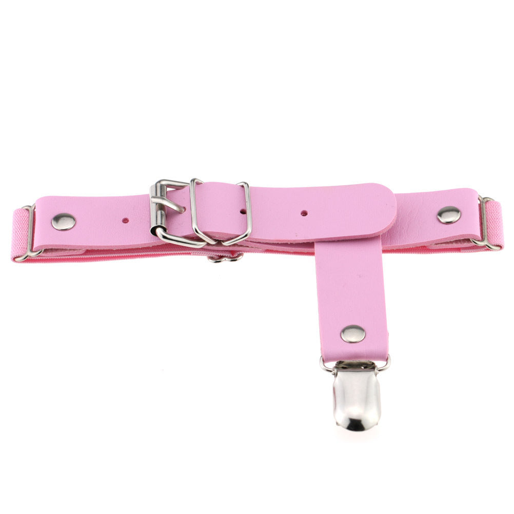 Leg Harness Garter Belt - Cherry Bomb