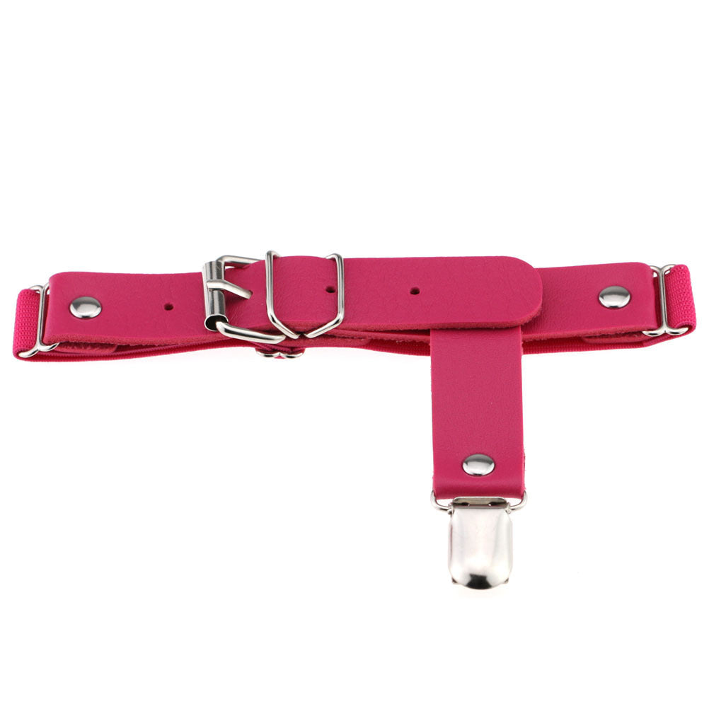 Leg Harness Garter Belt - Cherry Bomb