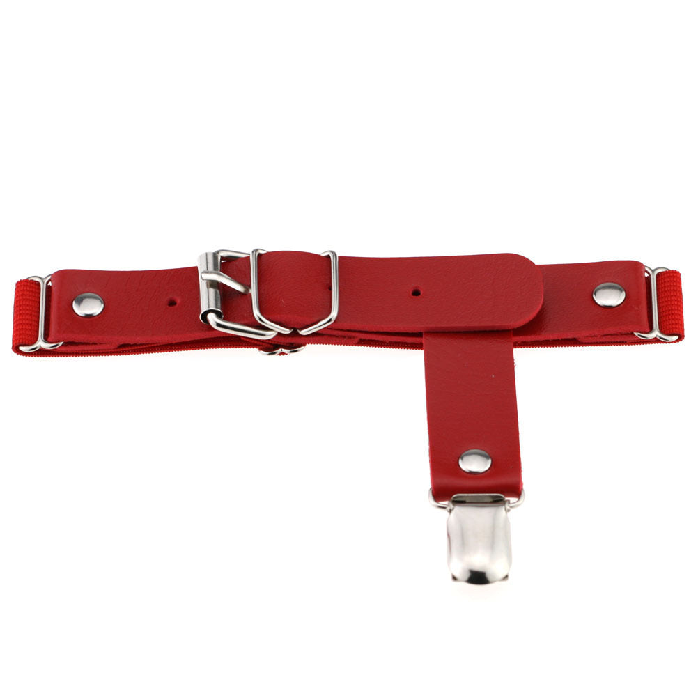 Leg Harness Garter Belt - Cherry Bomb