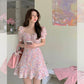 Tea Time Floral Dress - Cherry Bomb