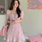 Tea Time Floral Dress - Cherry Bomb
