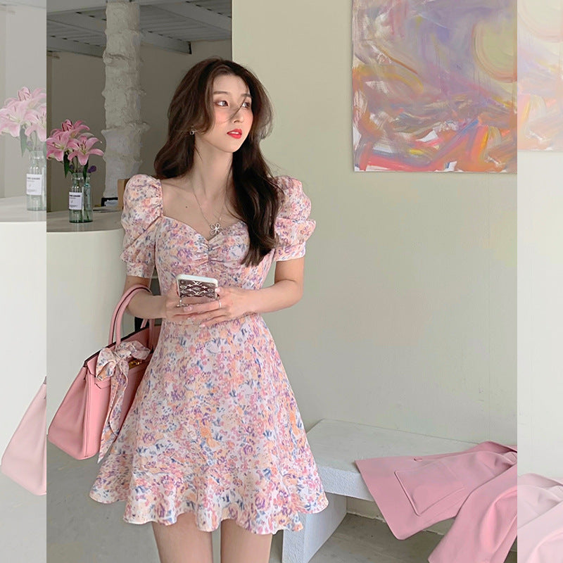 Tea Time Floral Dress - Cherry Bomb