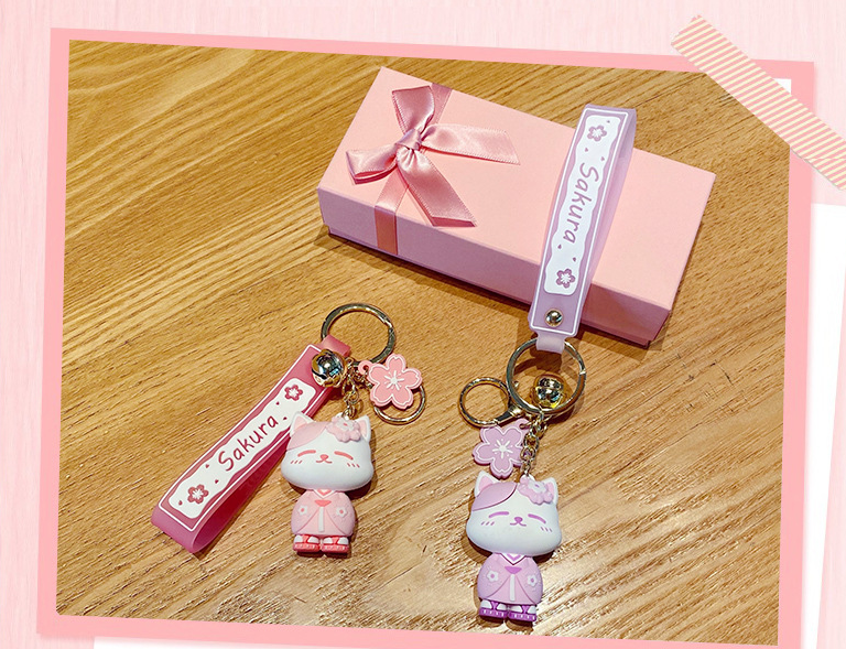 Sakura Japanese Keychain - Cherry Bomb