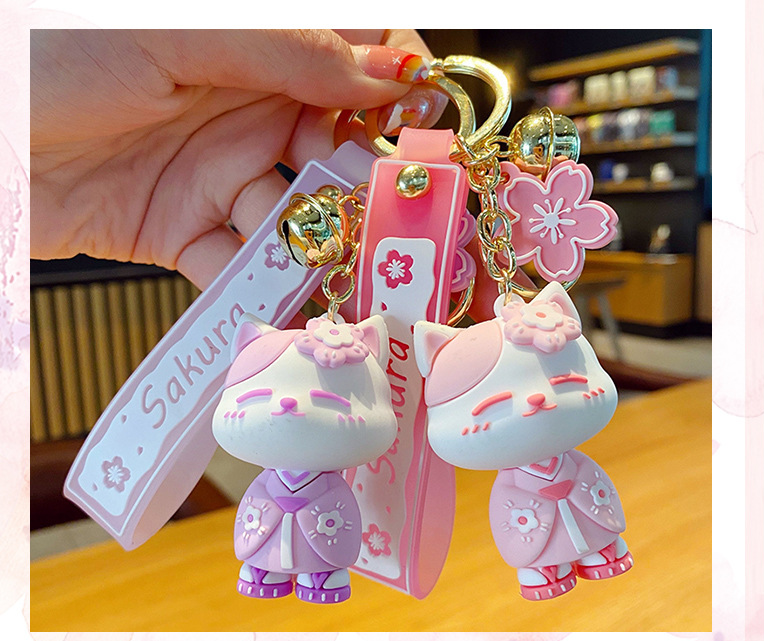 Sakura Japanese Keychain - Cherry Bomb