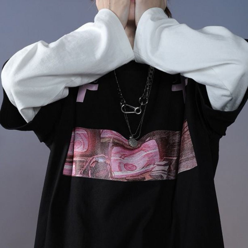 Harajuku Style T-shirt - Cherry Bomb
