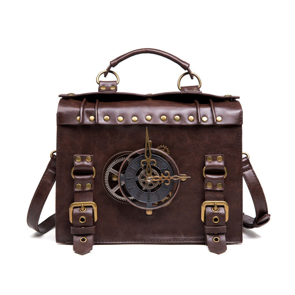 Steampunk Industrial Shoulder Bag