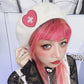Love Cross Embroidery Beret