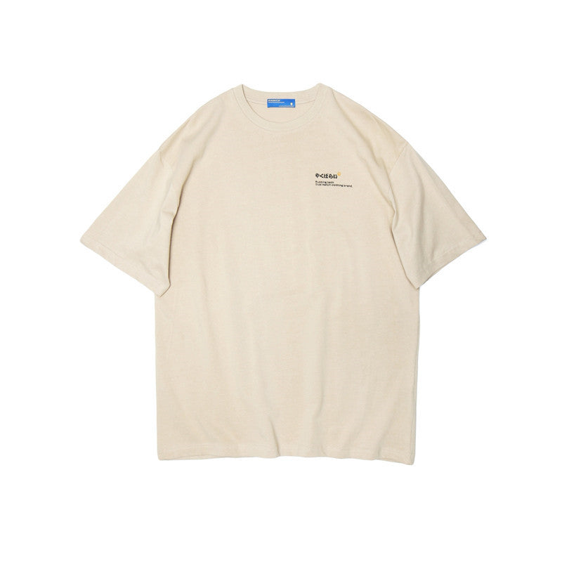 Japanese Cartoon Print T-shirt - Cherry Bomb