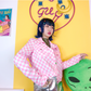 Checkerboard Plaid Jacket - Cherry Bomb