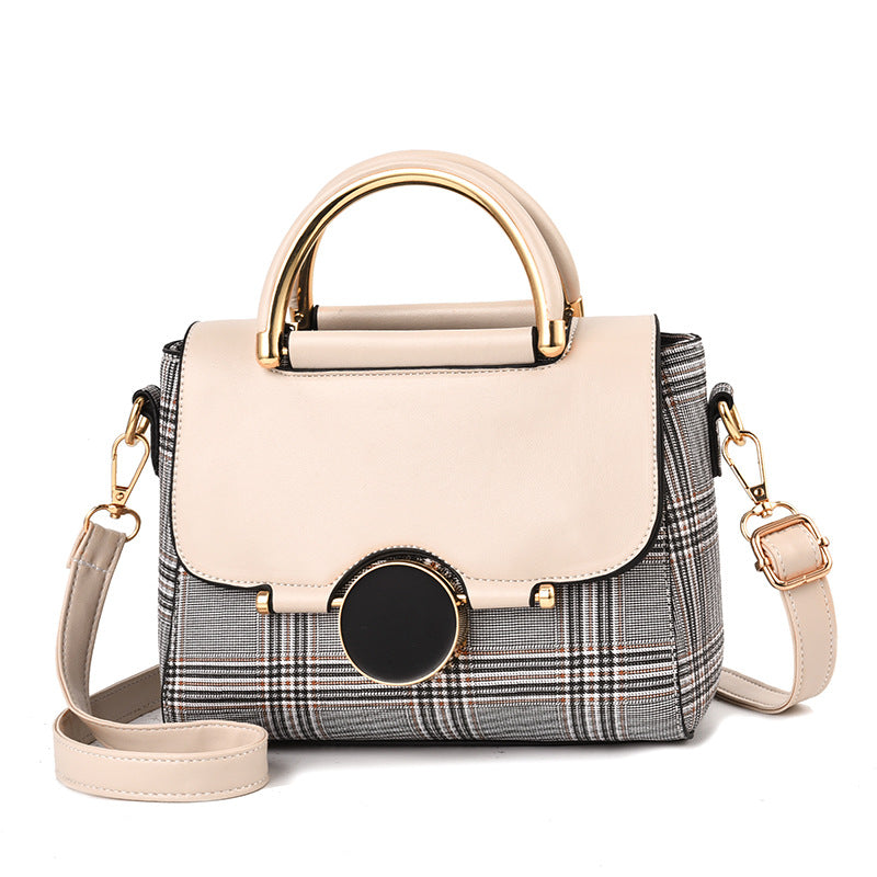 Plaid Fashion Handbag - Cherry Bomb