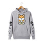 Coffee Shiba Inu Hoodie - Cherry Bomb