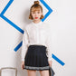 Pleated Sailor Skirt - Cherry Bomb